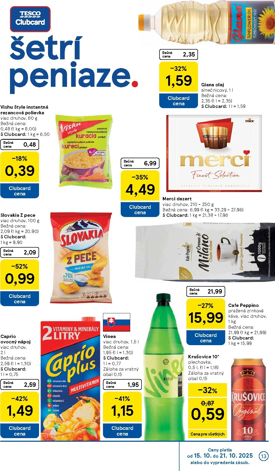 tesco - Leták Tesco platný od 15.10. do 21.10. - page: 13 tesco - Leták Tesco platný od 15.10. do 21.10. - page: 13