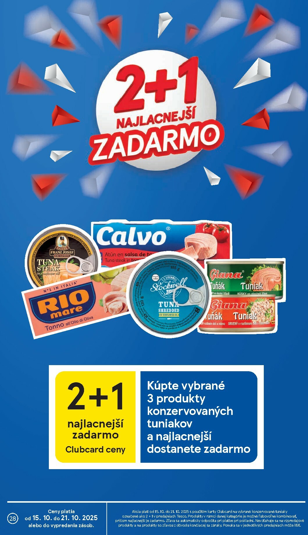 tesco - Leták Tesco platný od 15.10. do 21.10. - page: 28 tesco - Leták Tesco platný od 15.10. do 21.10. - page: 28