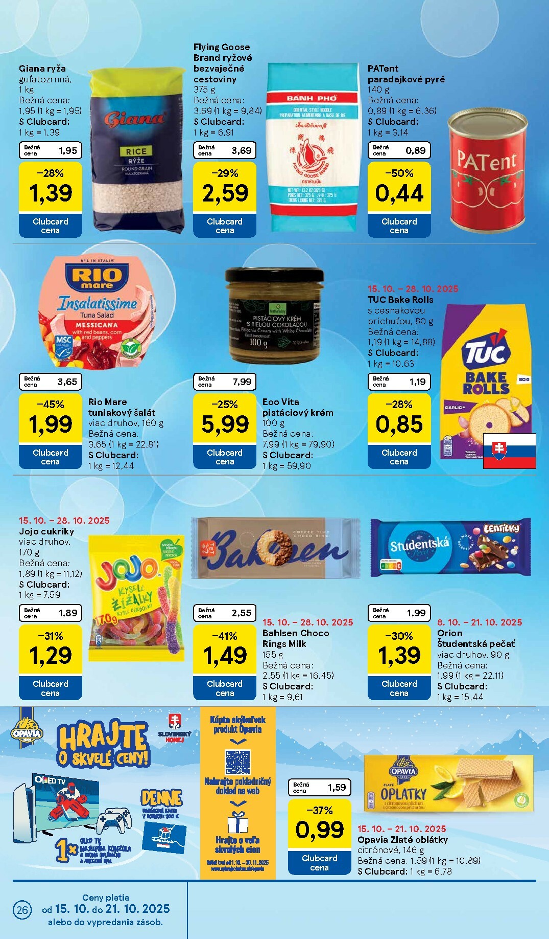 tesco - Leták Tesco platný od 15.10. do 21.10. - page: 26 tesco - Leták Tesco platný od 15.10. do 21.10. - page: 26