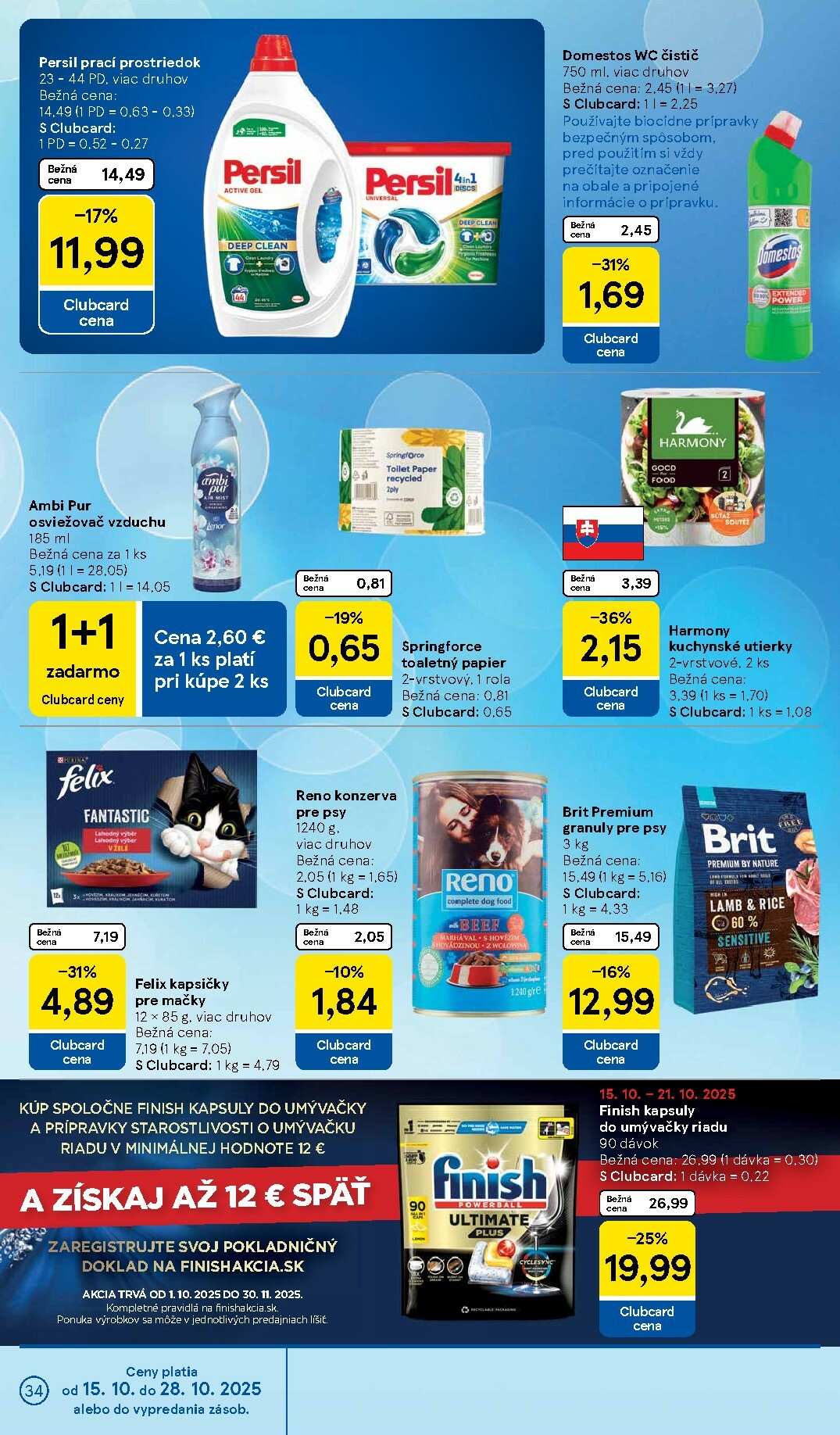 tesco - Leták Tesco platný od 15.10. do 21.10. - page: 34 tesco - Leták Tesco platný od 15.10. do 21.10. - page: 34