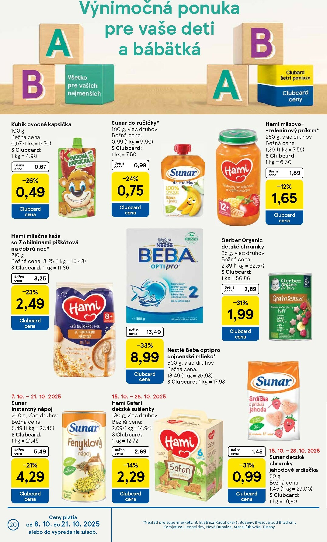 tesco - Leták Tesco supermarket platný od 15.10. do 21.10. - page: 20