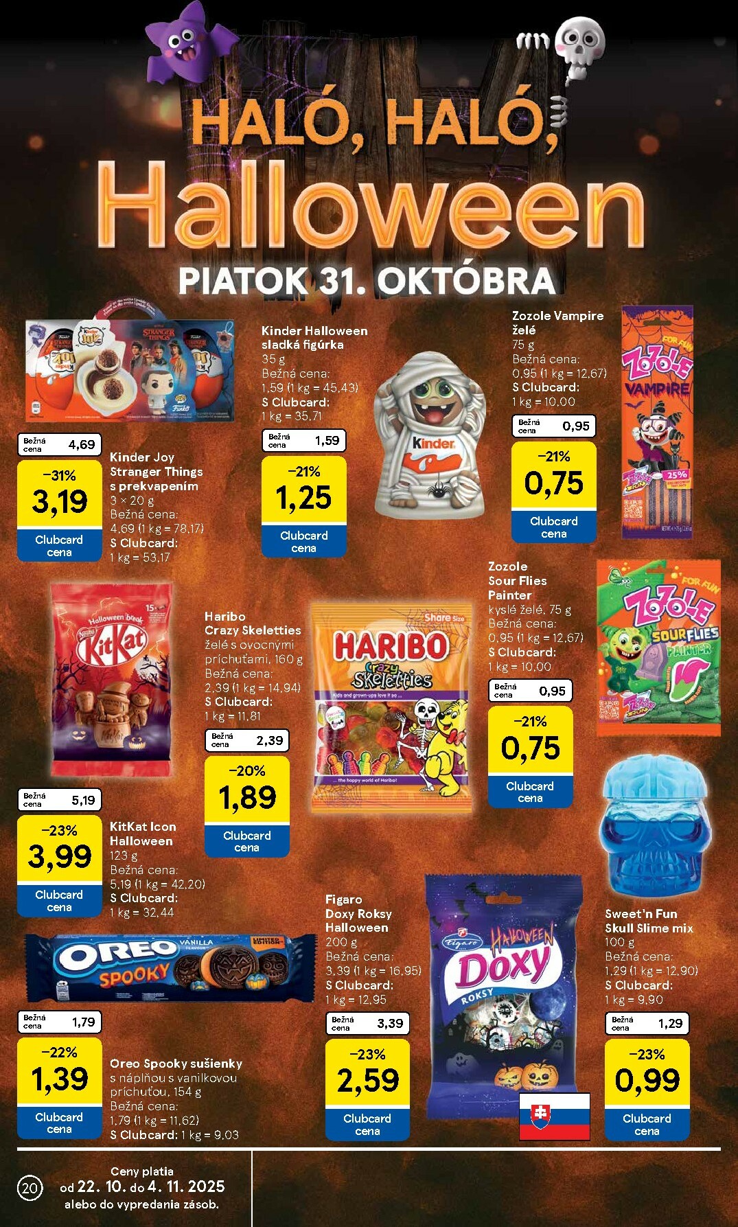 tesco - Leták Tesco platný od 22.10. do 28.10. - page: 20 tesco - Leták Tesco platný od 22.10. do 28.10. - page: 20
