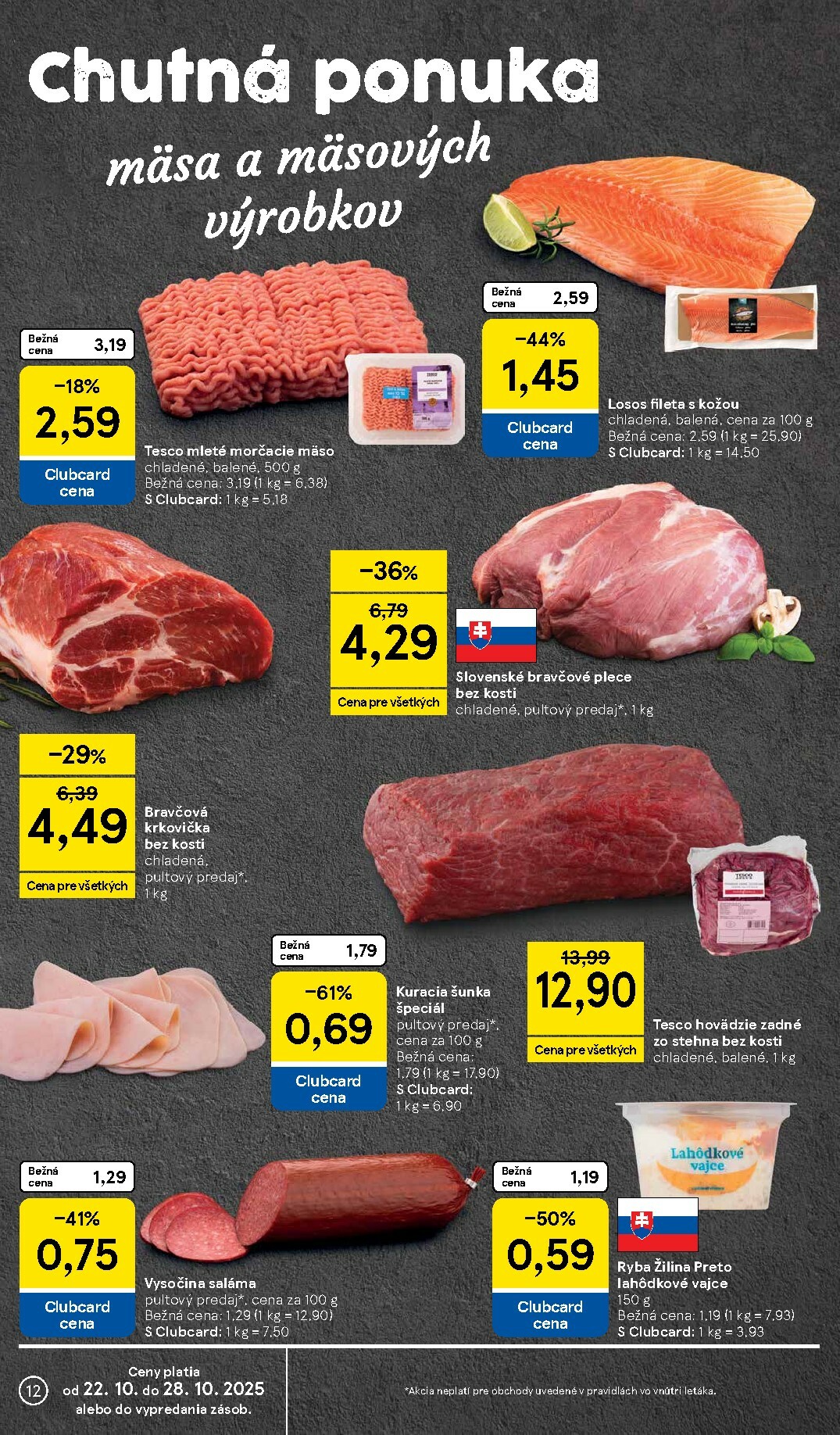 tesco - Leták Tesco platný od 22.10. do 28.10. - page: 12 tesco - Leták Tesco platný od 22.10. do 28.10. - page: 12