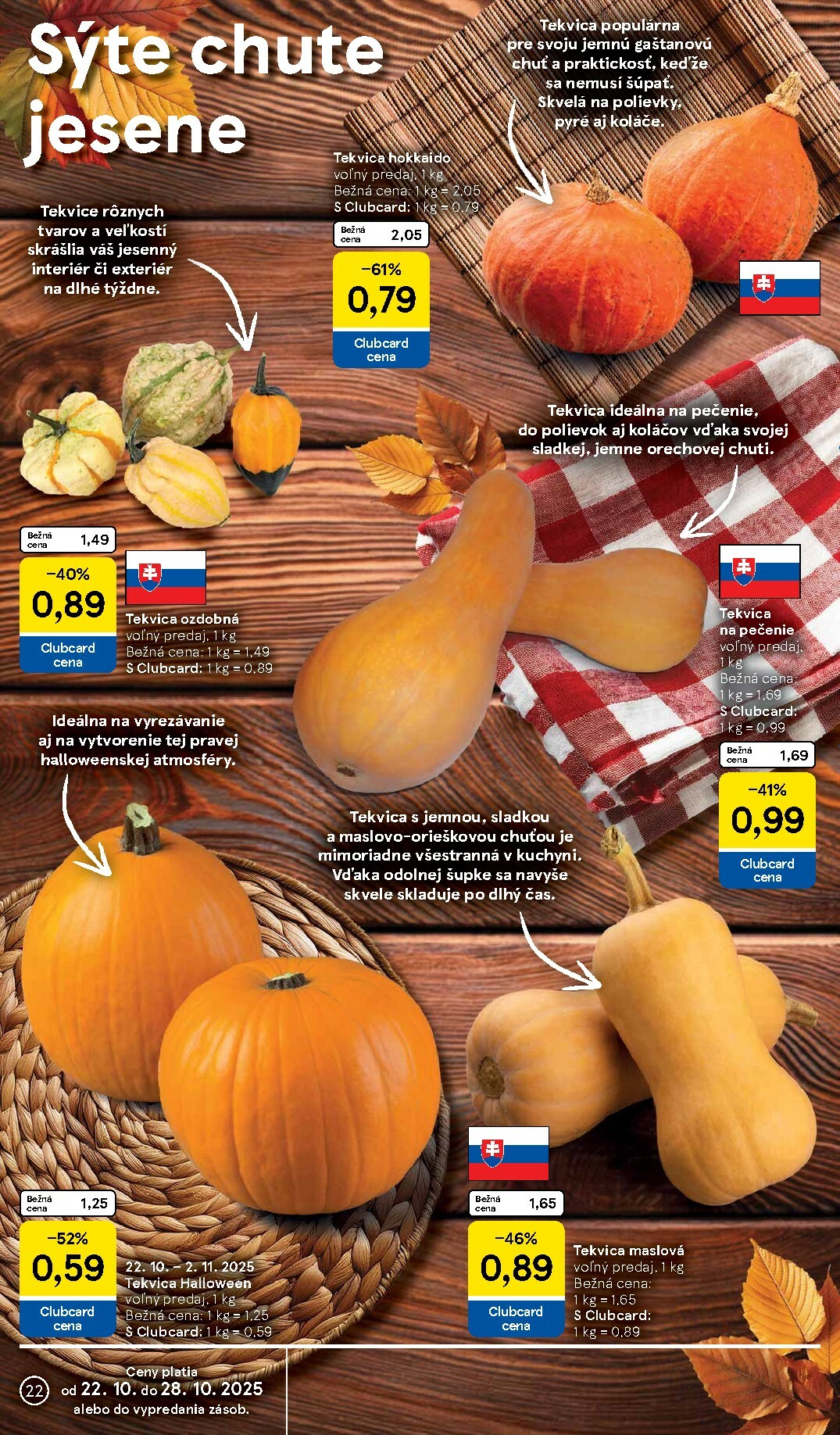 tesco - Leták Tesco platný od 22.10. do 28.10. - page: 22 tesco - Leták Tesco platný od 22.10. do 28.10. - page: 22