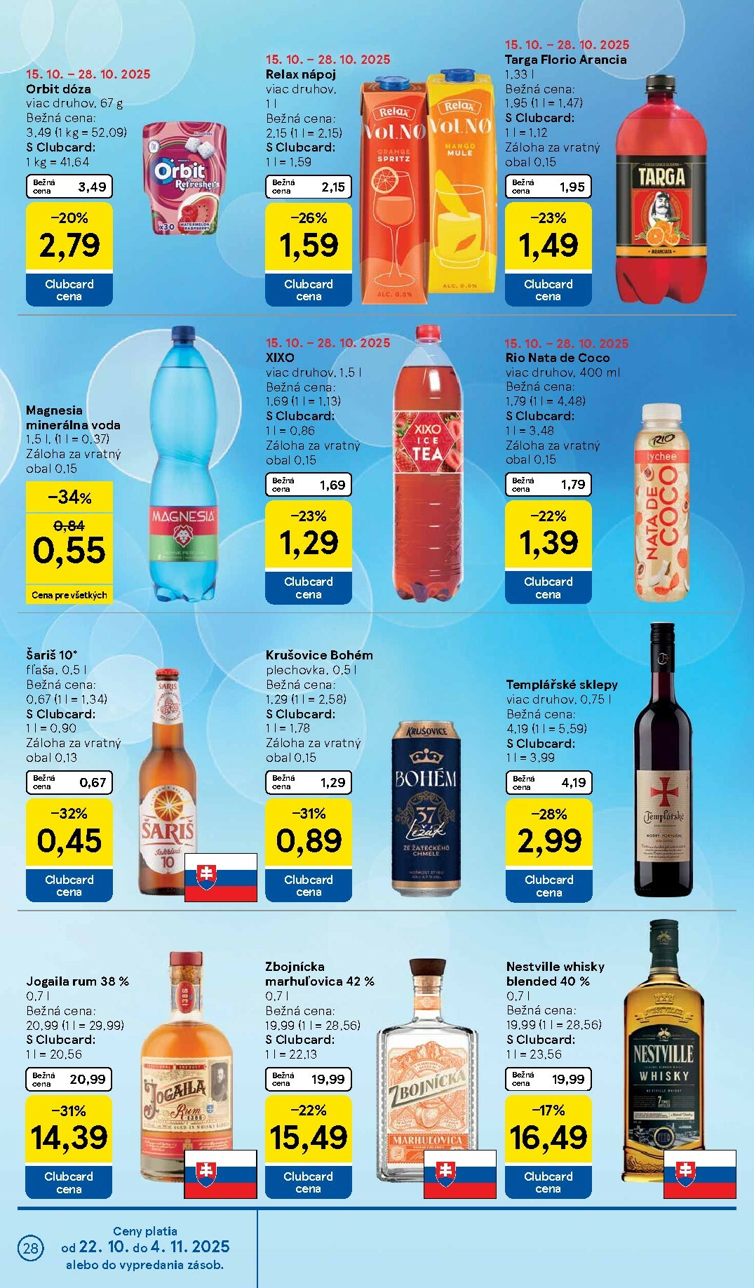 tesco - Leták Tesco platný od 22.10. do 28.10. - page: 28 tesco - Leták Tesco platný od 22.10. do 28.10. - page: 28