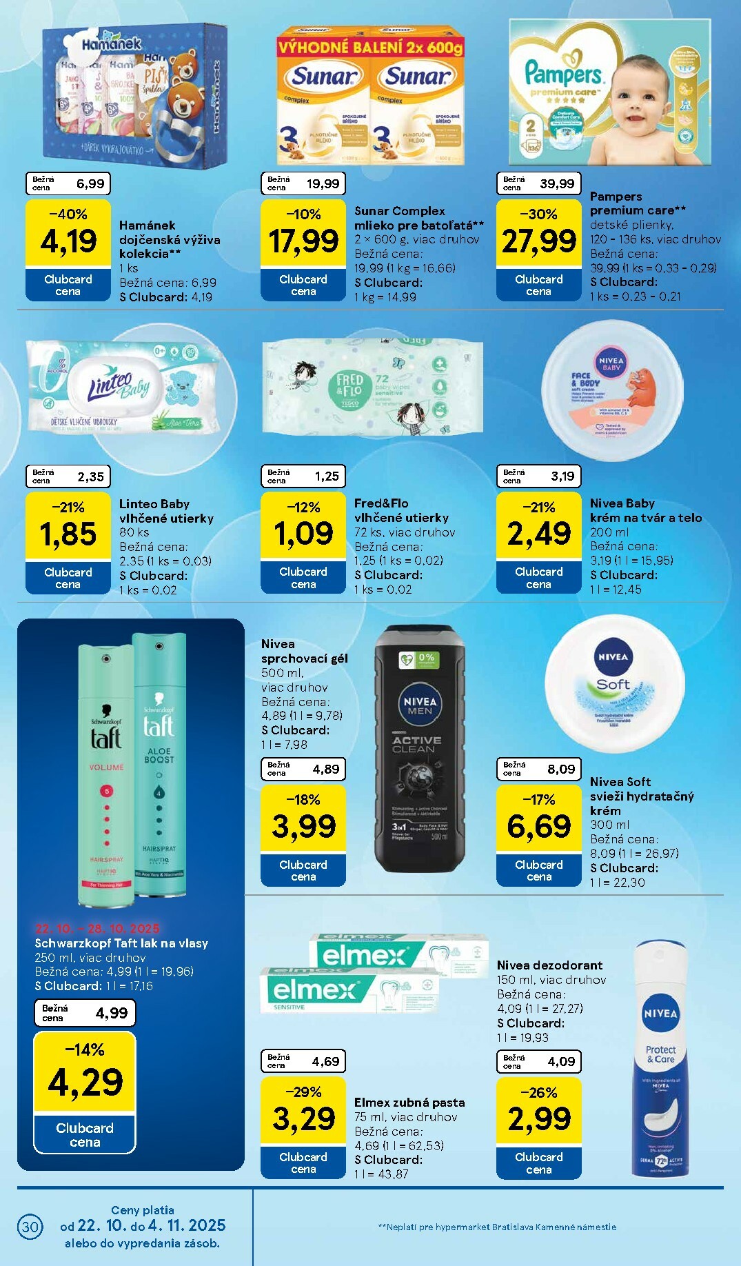 tesco - Leták Tesco platný od 22.10. do 28.10. - page: 30 tesco - Leták Tesco platný od 22.10. do 28.10. - page: 30