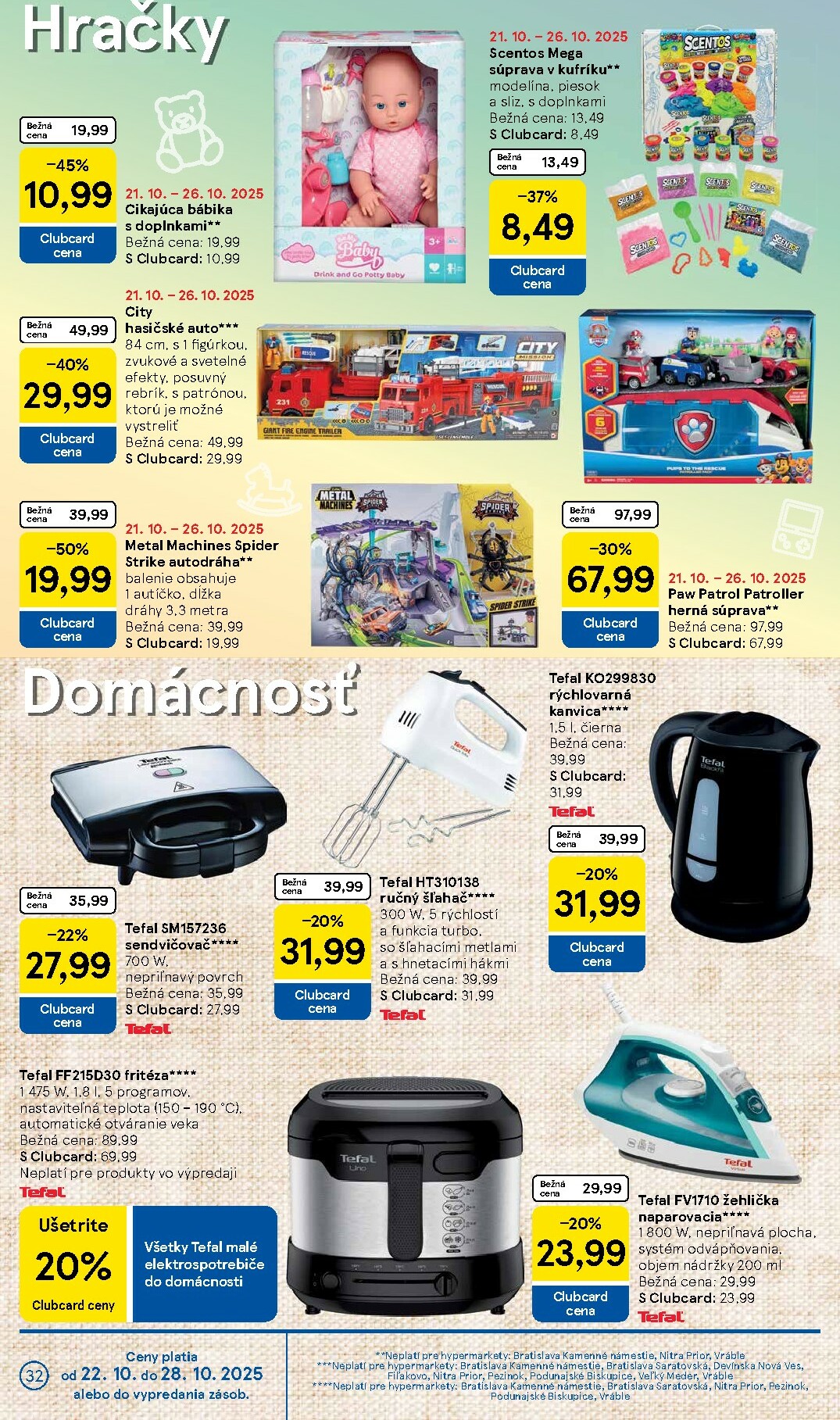 tesco - Leták Tesco platný od 22.10. do 28.10. - page: 32 tesco - Leták Tesco platný od 22.10. do 28.10. - page: 32