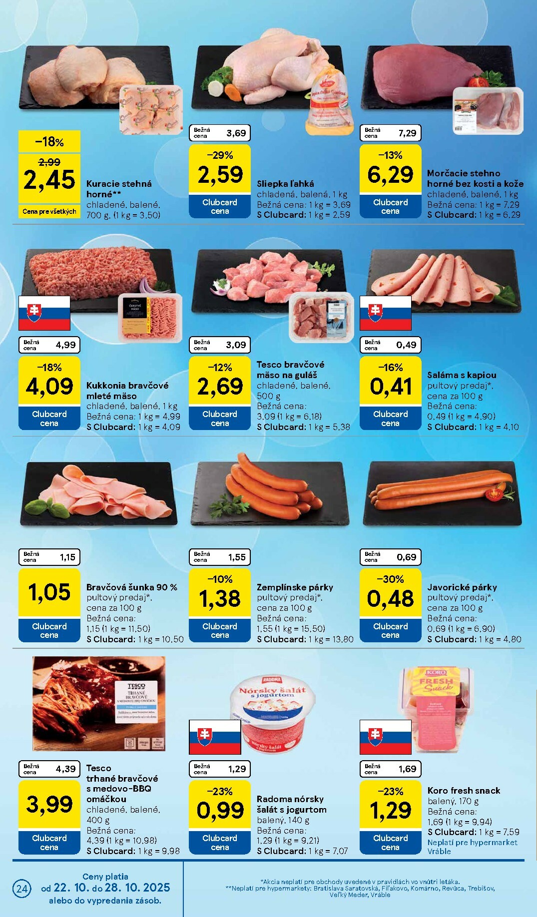 tesco - Leták Tesco platný od 22.10. do 28.10. - page: 24 tesco - Leták Tesco platný od 22.10. do 28.10. - page: 24