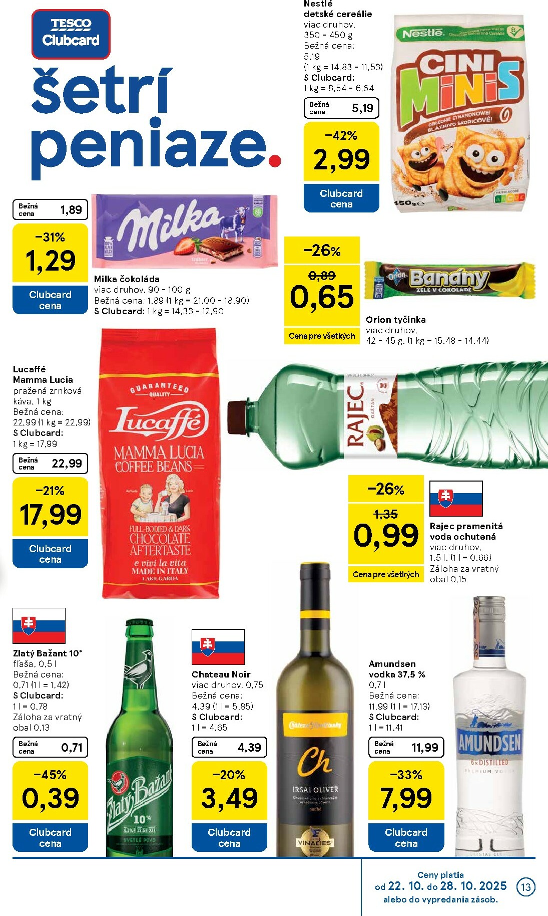 tesco - Leták Tesco platný od 22.10. do 28.10. - page: 13 tesco - Leták Tesco platný od 22.10. do 28.10. - page: 13