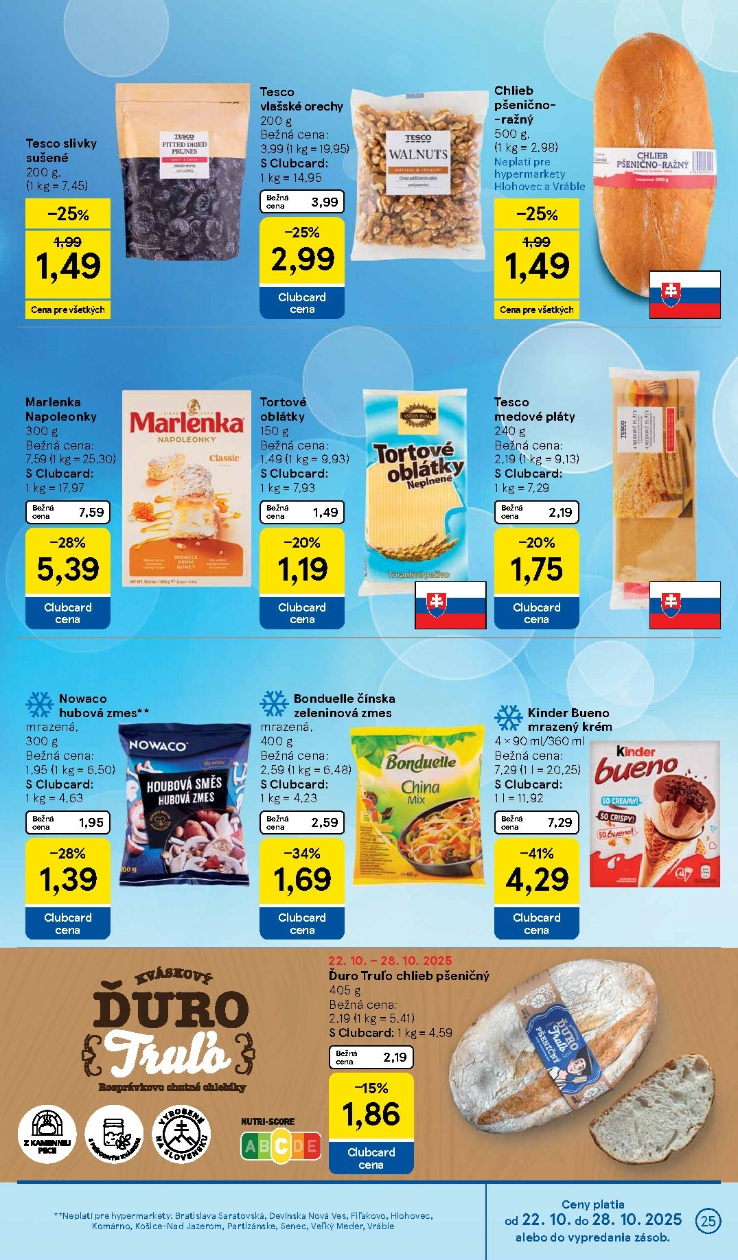 tesco - Leták Tesco platný od 22.10. do 28.10. - page: 25 tesco - Leták Tesco platný od 22.10. do 28.10. - page: 25