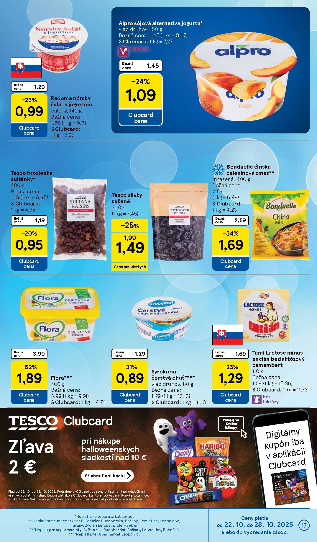 tesco - Leták Tesco supermarket platný od 22.10. do 28.10. - page: 17