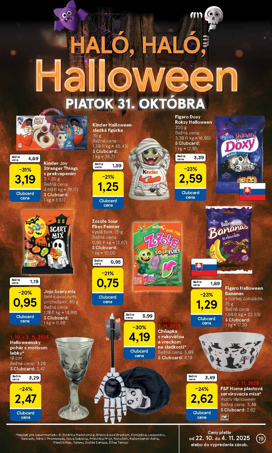 tesco - Leták Tesco supermarket platný od 22.10. do 28.10. - page: 19