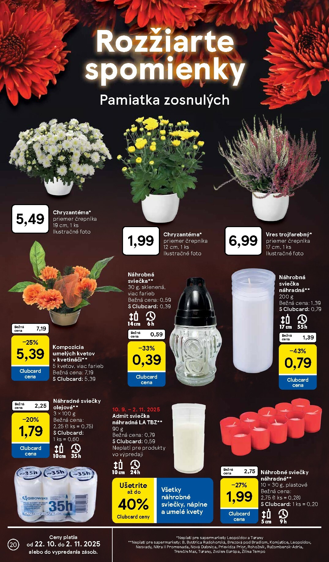 tesco - Leták Tesco supermarket platný od 22.10. do 28.10. - page: 20