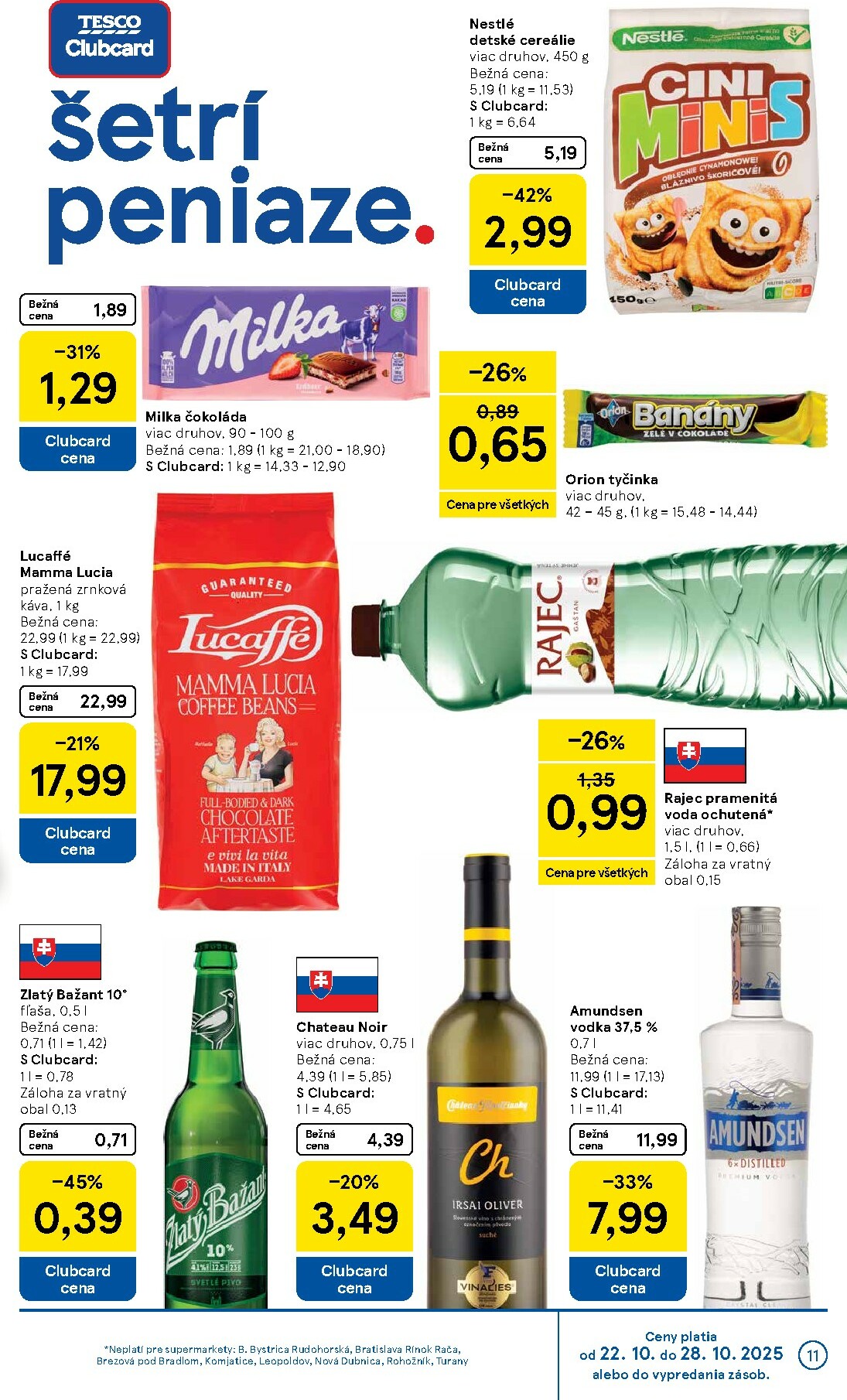 tesco - Leták Tesco supermarket platný od 22.10. do 28.10. - page: 11