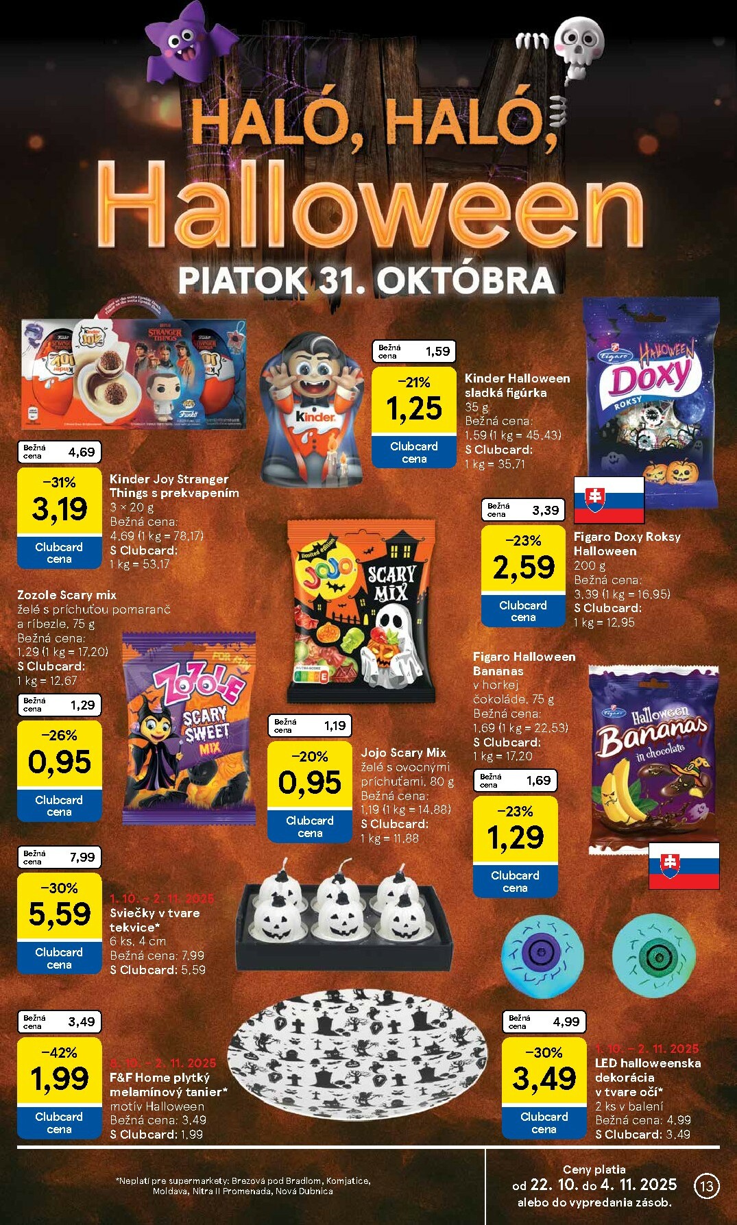 tesco - Leták Tesco supermarket platný od 29.10. do 04.11. - page: 13