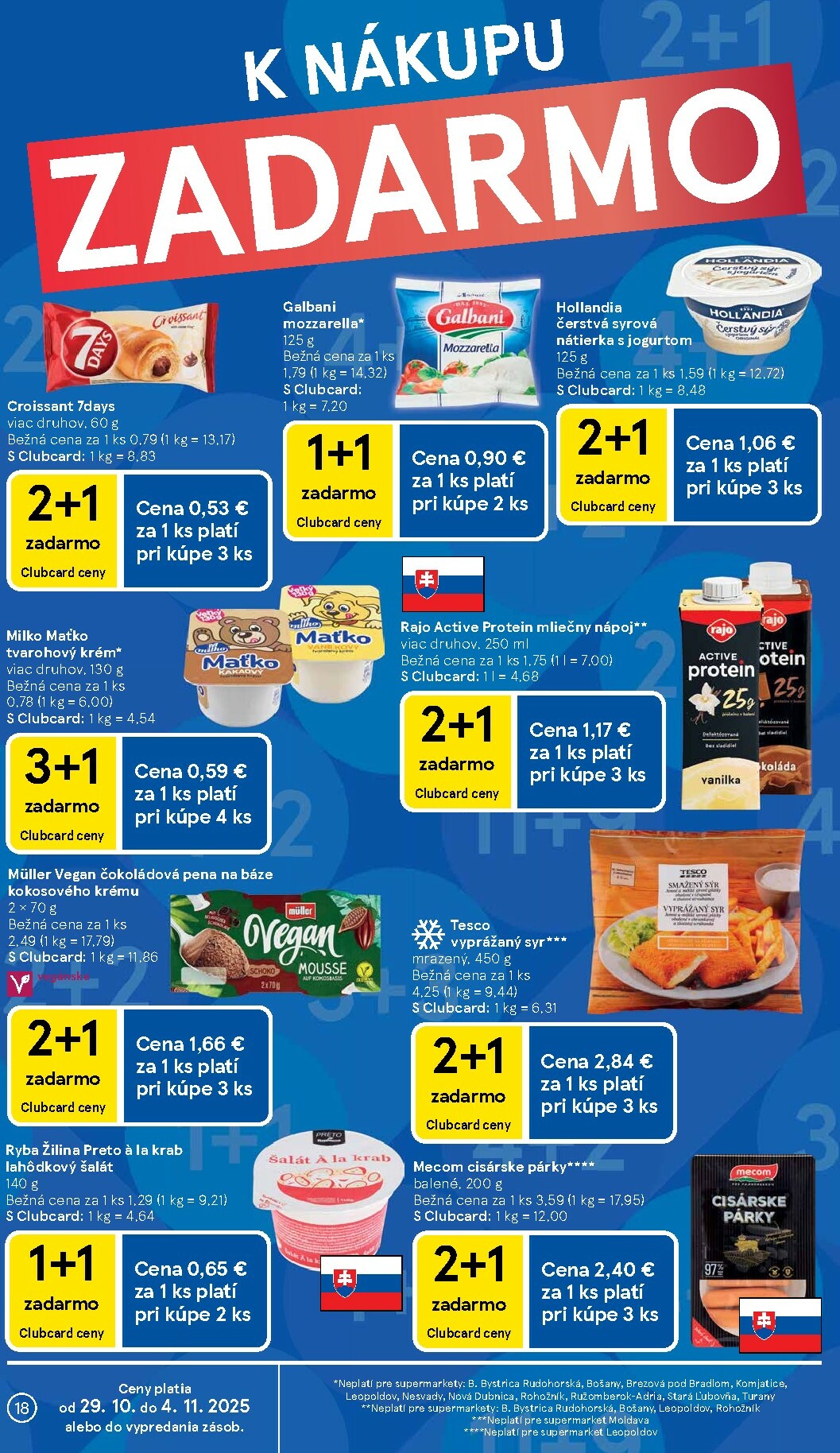 tesco - Leták Tesco supermarket platný od 29.10. do 04.11. - page: 18