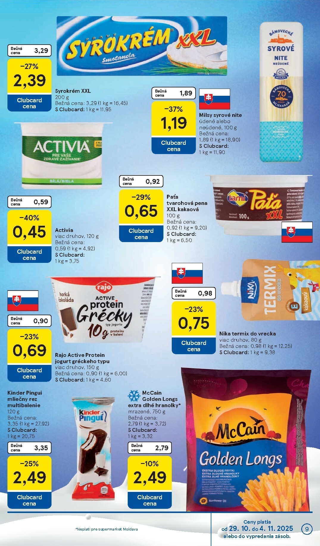 tesco - Leták Tesco supermarket platný od 29.10. do 04.11. - page: 9