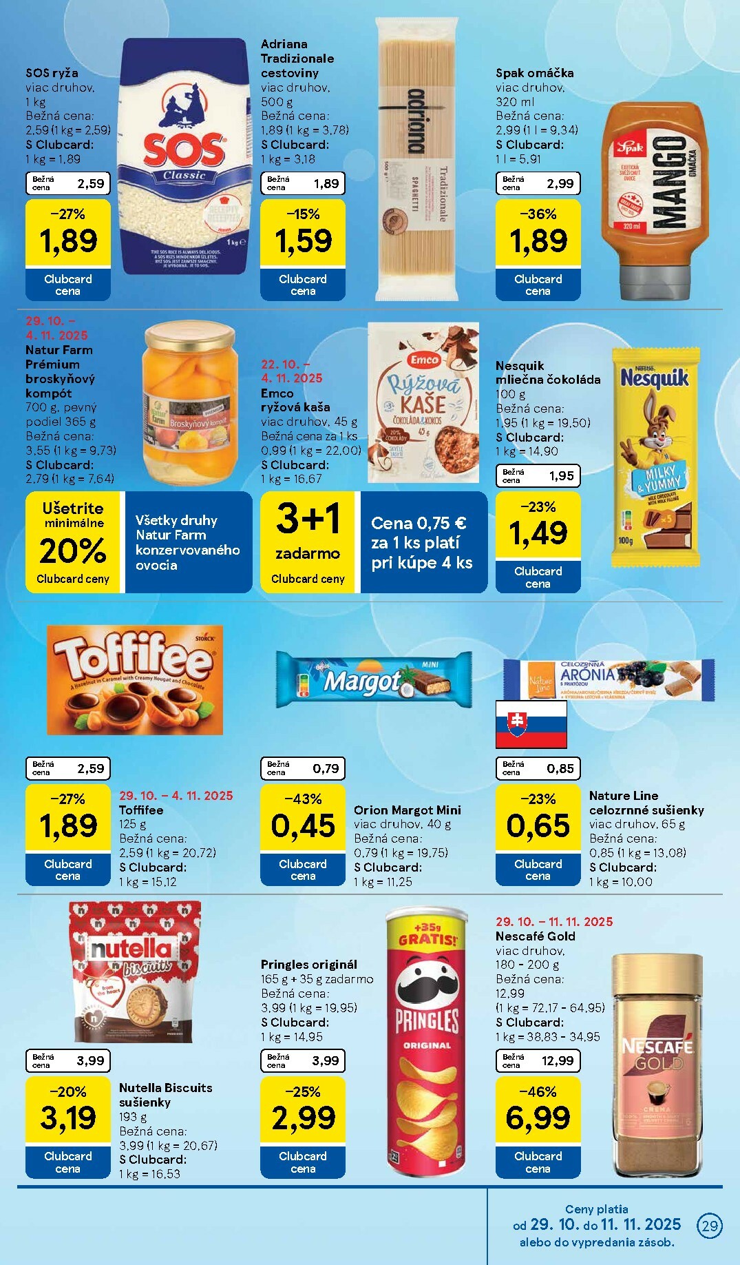 tesco - Leták Tesco platný od 29.10. do 04.11. - page: 29 tesco - Leták Tesco platný od 29.10. do 04.11. - page: 29