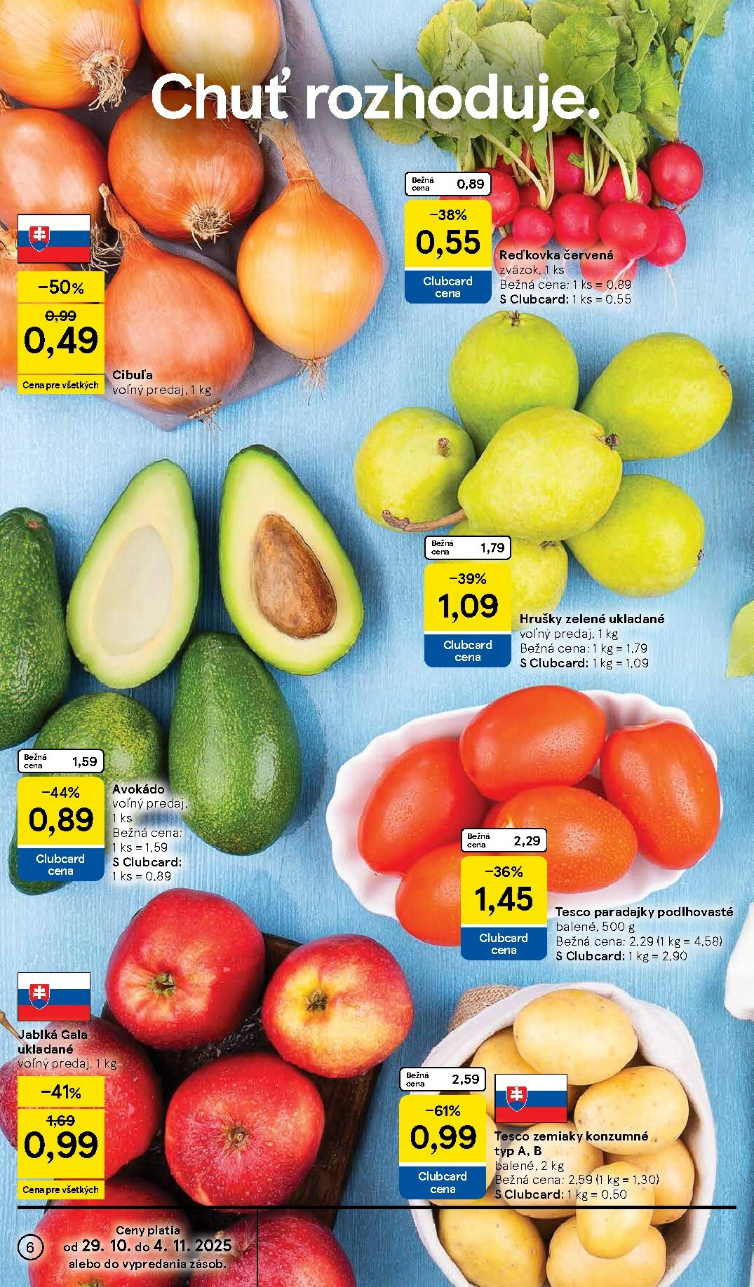 tesco - Leták Tesco platný od 29.10. do 04.11. - page: 6 tesco - Leták Tesco platný od 29.10. do 04.11. - page: 6