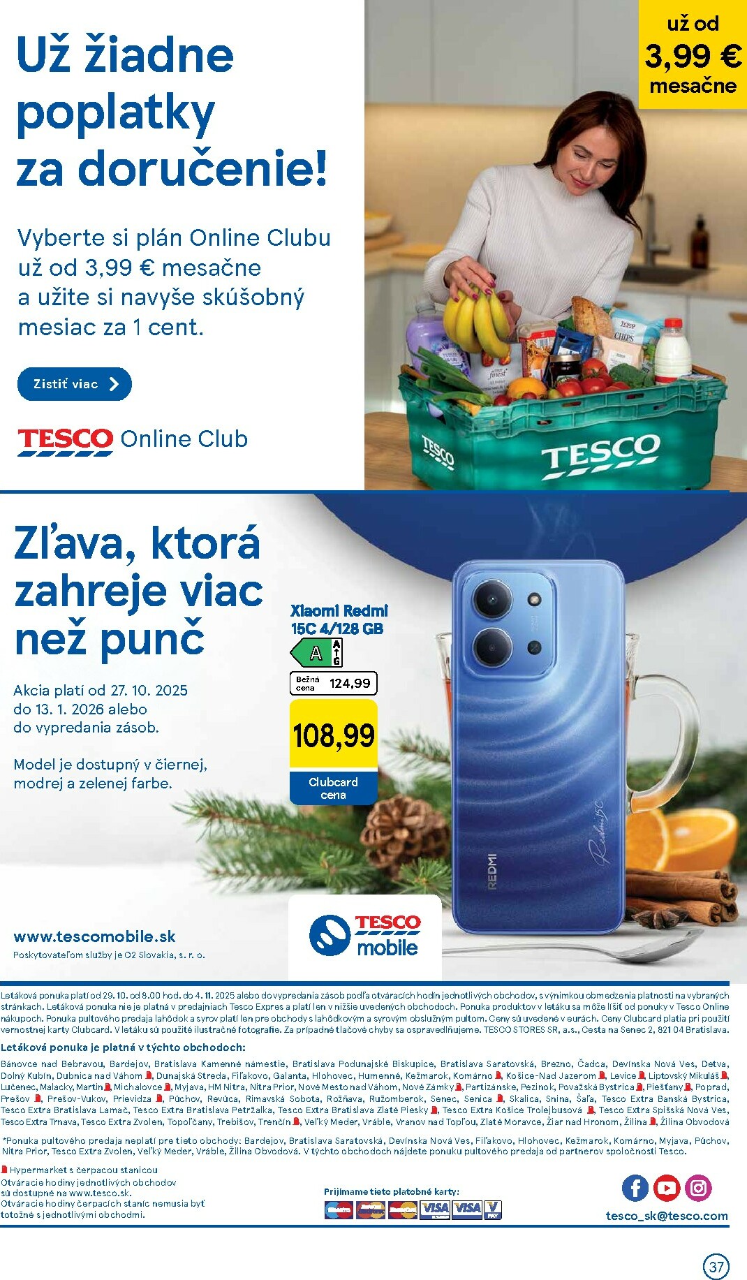tesco - Leták Tesco platný od 29.10. do 04.11. - page: 37 tesco - Leták Tesco platný od 29.10. do 04.11. - page: 37