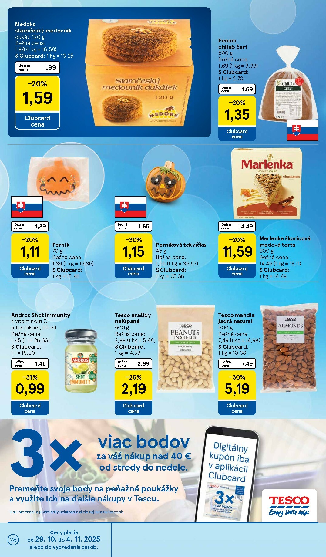 tesco - Leták Tesco platný od 29.10. do 04.11. - page: 28 tesco - Leták Tesco platný od 29.10. do 04.11. - page: 28