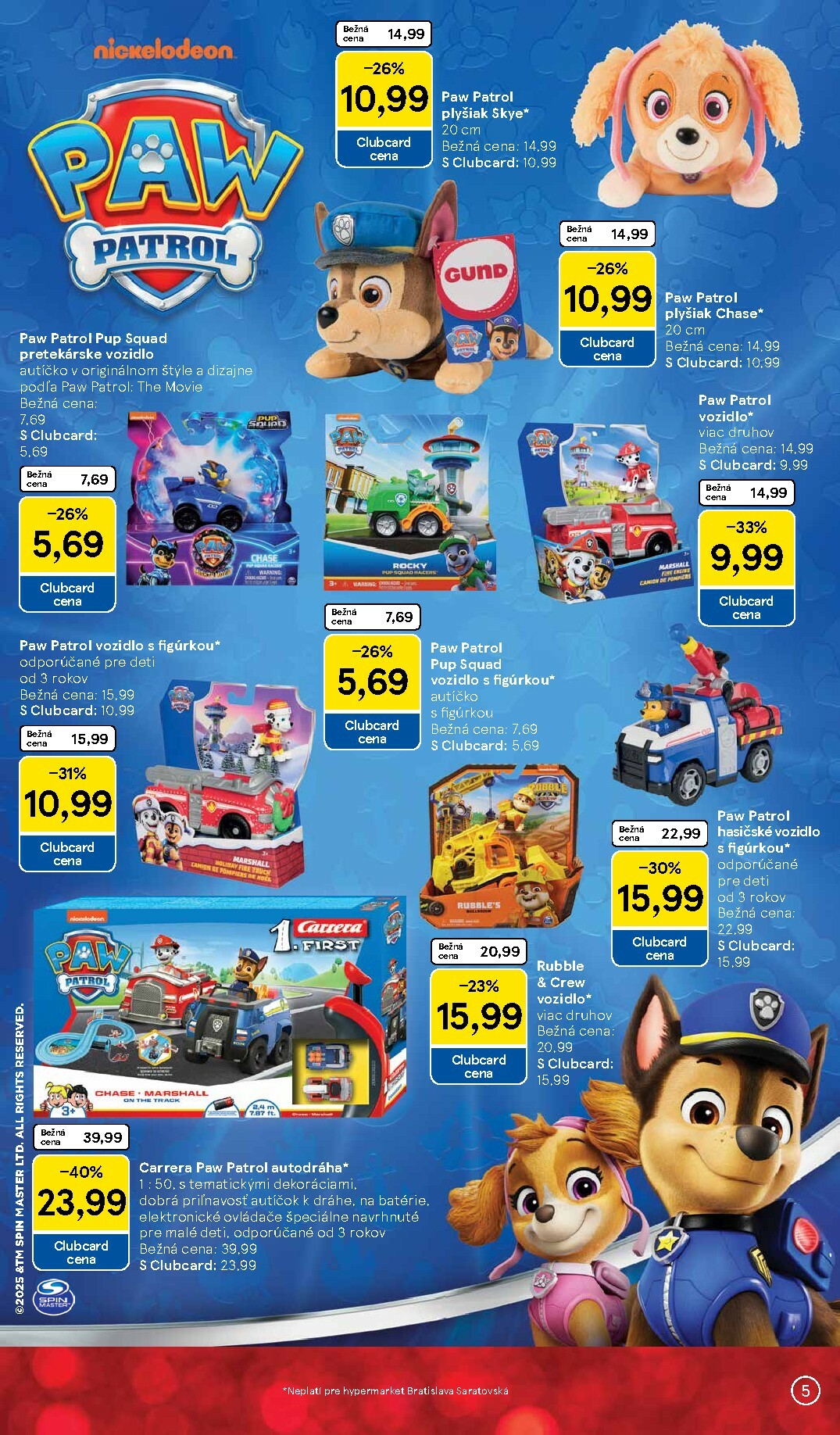 tesco - Leták Tesco - Katalóg hračiek platný od 27.10. do 17.11. - page: 5