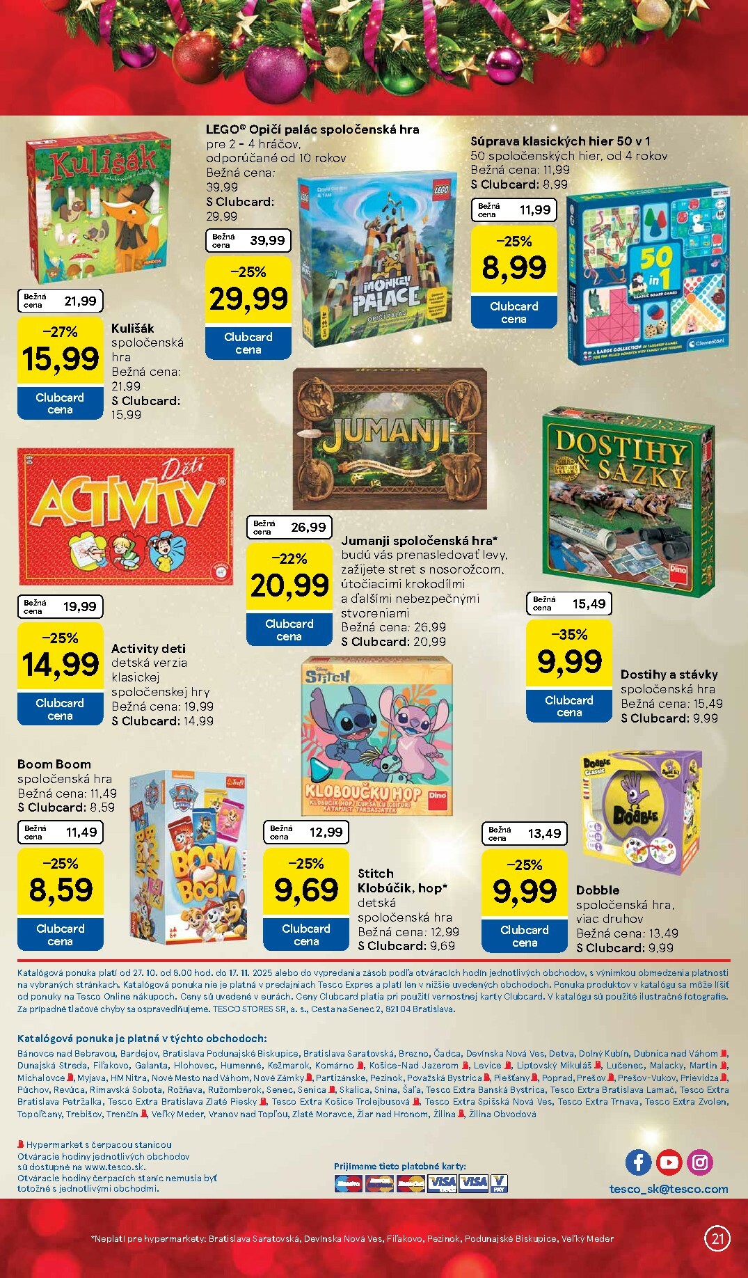 tesco - Leták Tesco - Katalóg hračiek platný od 27.10. do 17.11. - page: 21