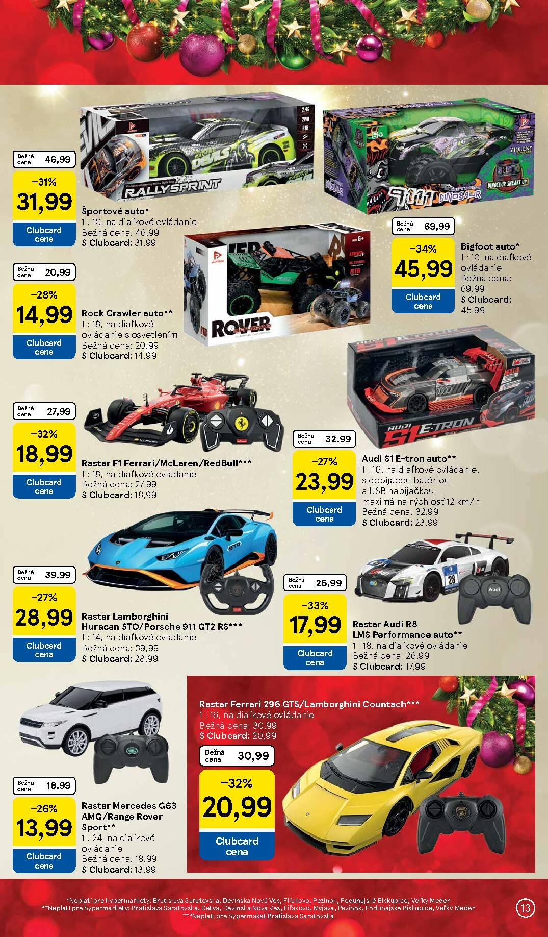 tesco - Leták Tesco - Katalóg hračiek platný od 27.10. do 17.11. - page: 13