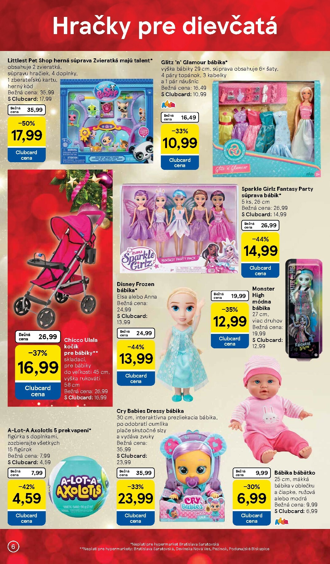 tesco - Leták Tesco - Katalóg hračiek platný od 27.10. do 17.11. - page: 6