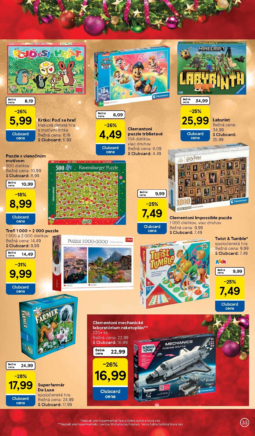 tesco - Leták Tesco - Katalóg hračiek platný od 27.10. do 17.11. - page: 33