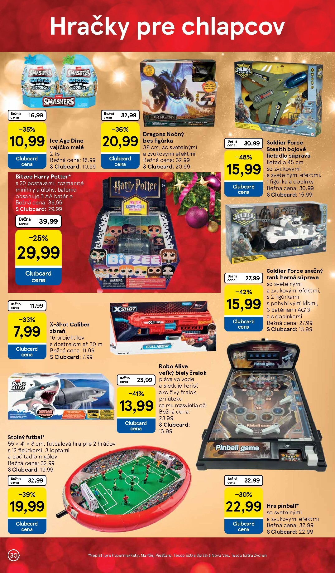 tesco - Leták Tesco - Katalóg hračiek platný od 27.10. do 17.11. - page: 30
