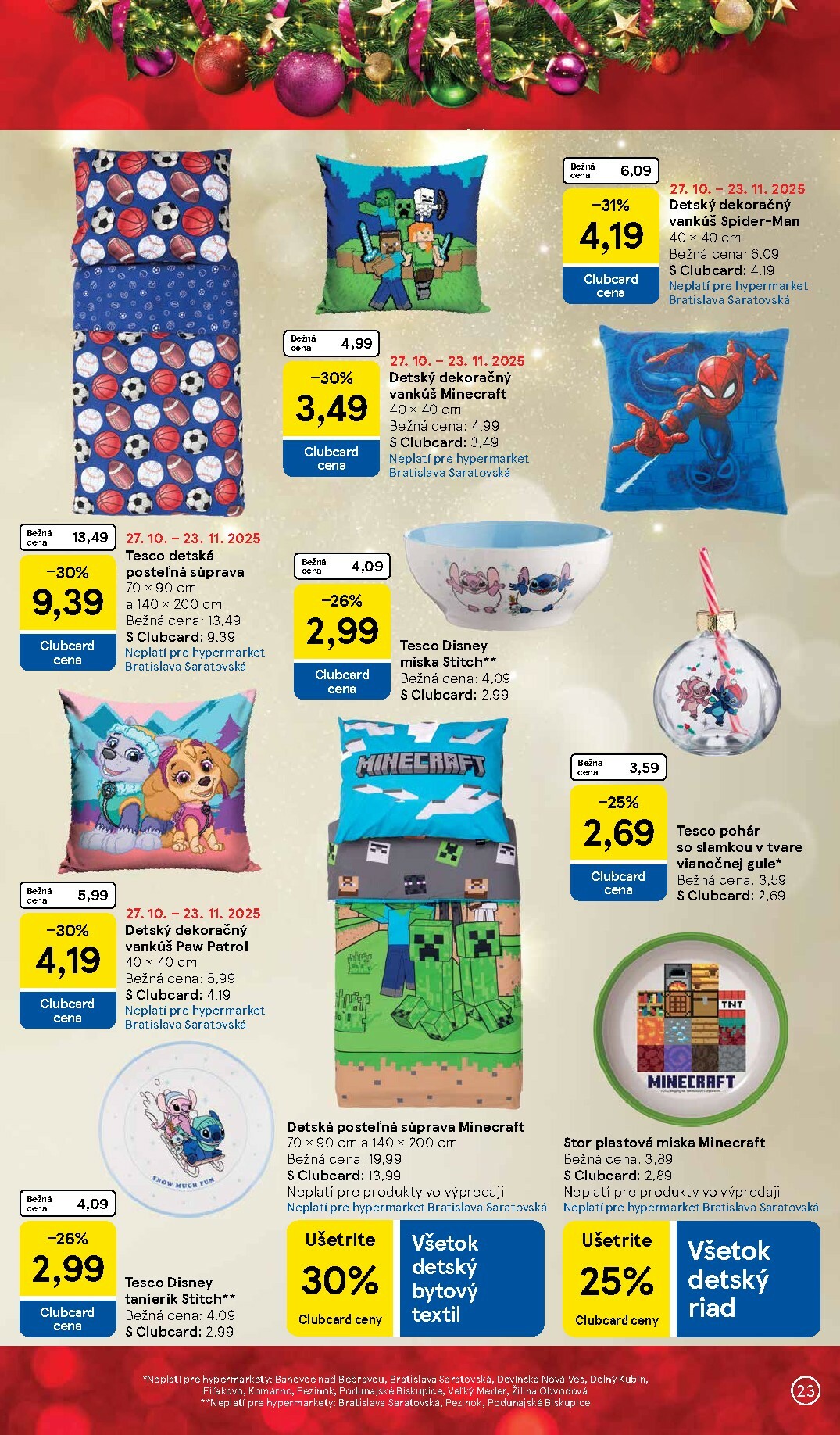 tesco - Leták Tesco - Katalóg hračiek platný od 27.10. do 17.11. - page: 23