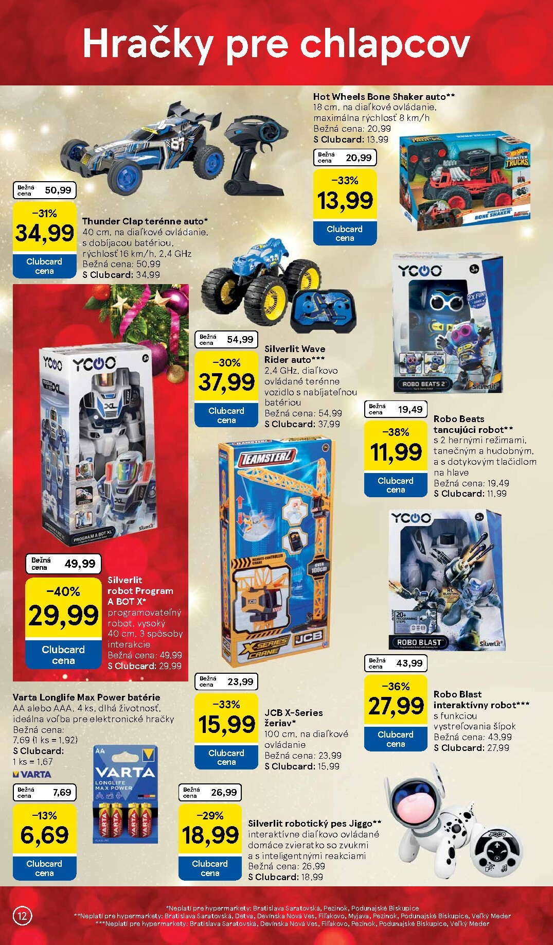 tesco - Leták Tesco - Katalóg hračiek platný od 27.10. do 17.11. - page: 12