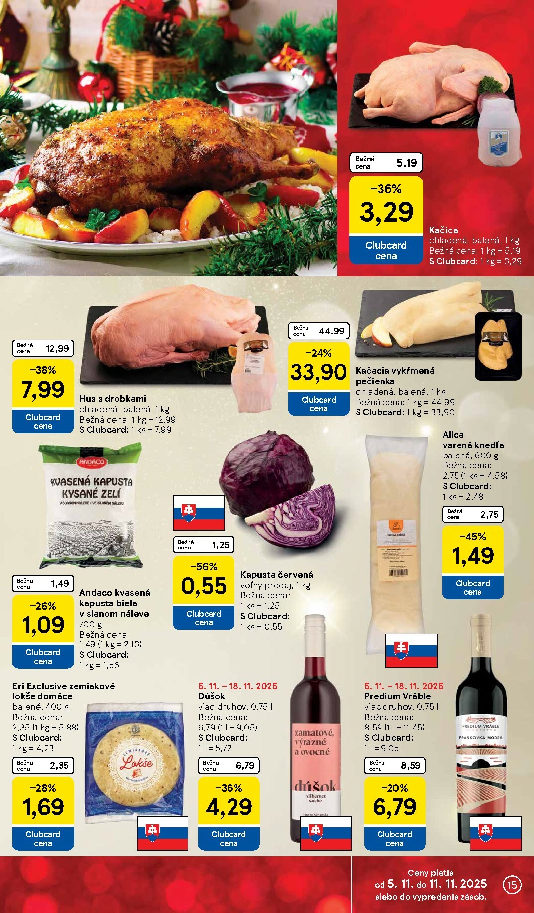 tesco - Leták Tesco platný od 05.11. do 11.11. - page: 15