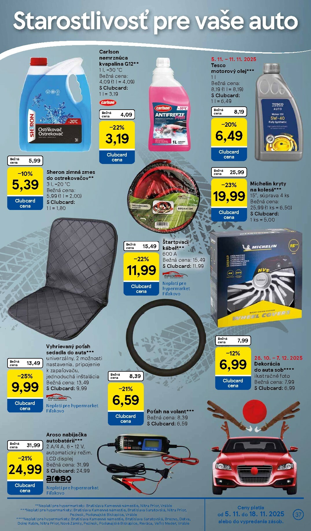 tesco - Leták Tesco platný od 05.11. do 11.11. - page: 37