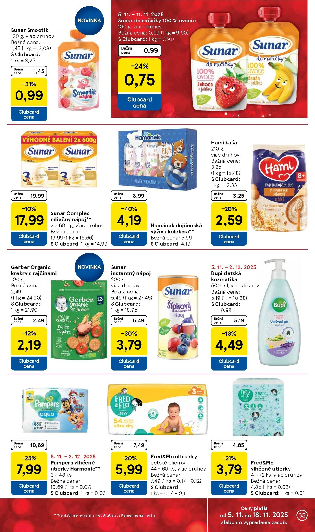 tesco - Leták Tesco platný od 05.11. do 11.11. - page: 35