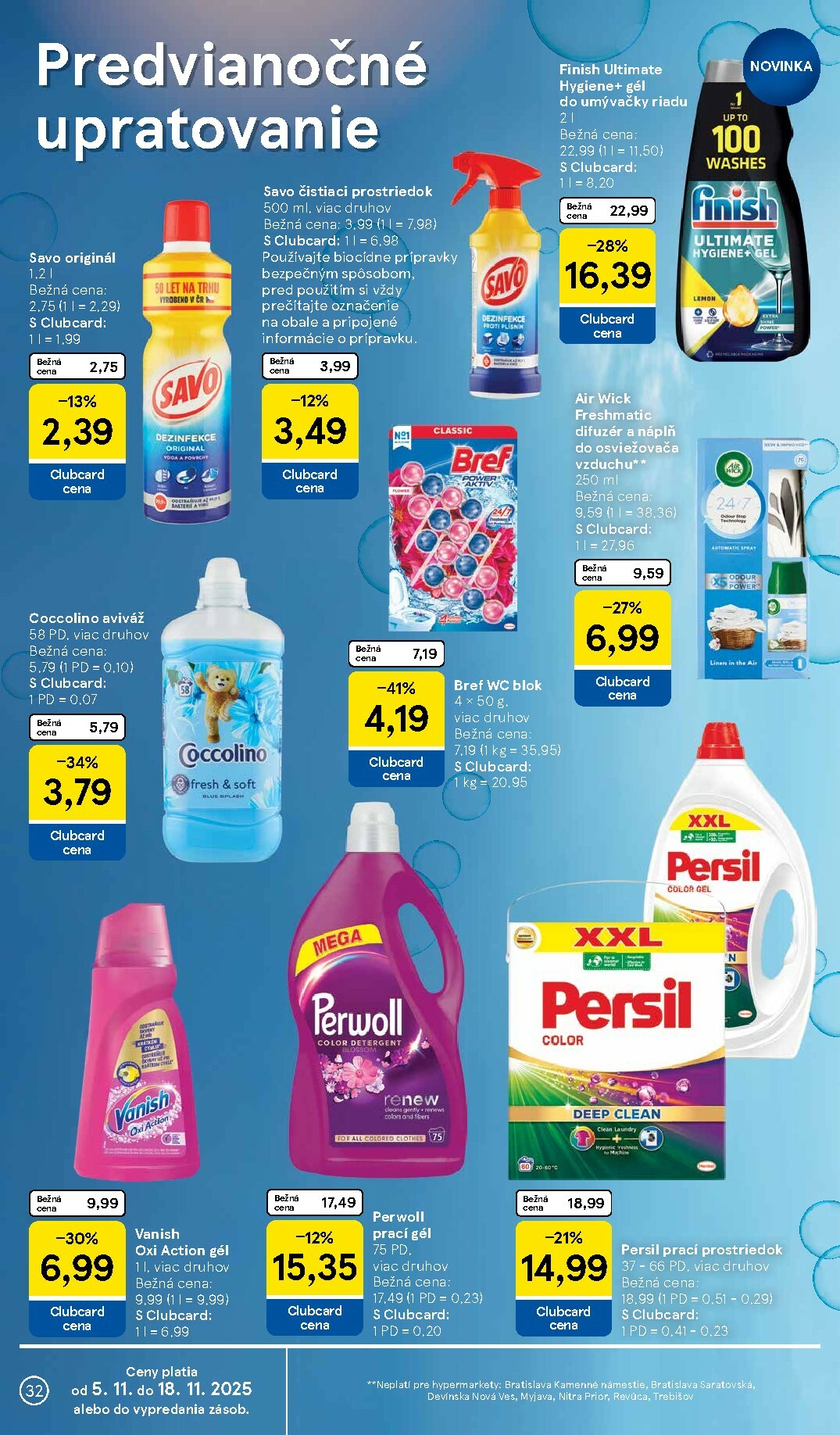 tesco - Leták Tesco platný od 05.11. do 11.11. - page: 32