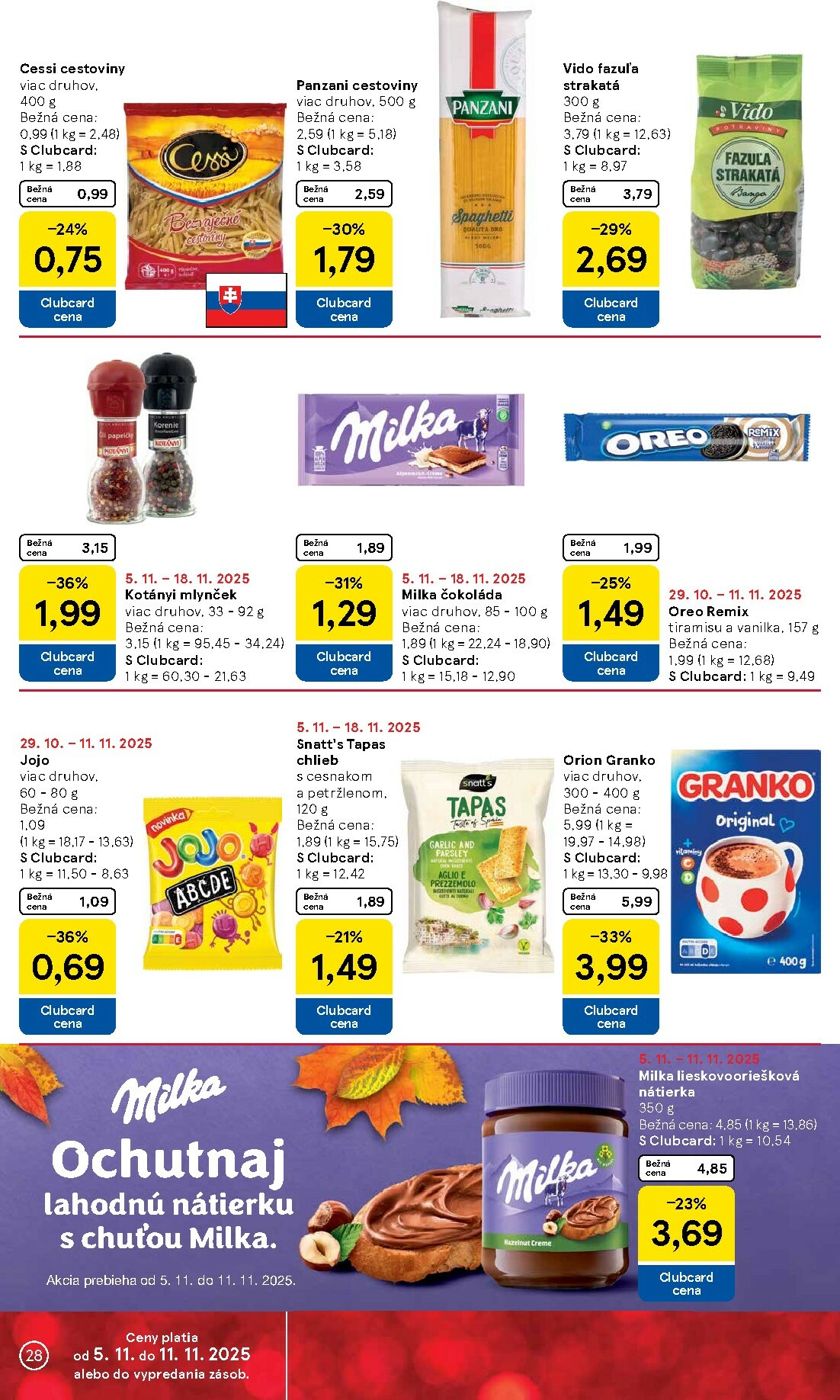 tesco - Leták Tesco platný od 05.11. do 11.11. - page: 28