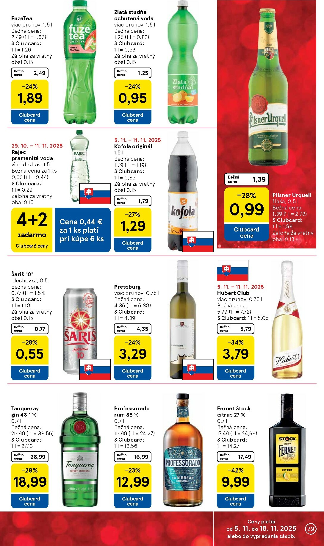 tesco - Leták Tesco platný od 05.11. do 11.11. - page: 29