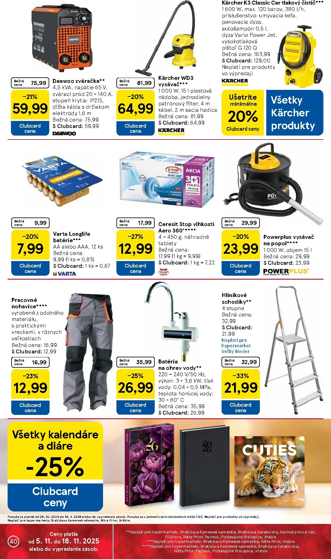 tesco - Leták Tesco platný od 05.11. do 11.11. - page: 40