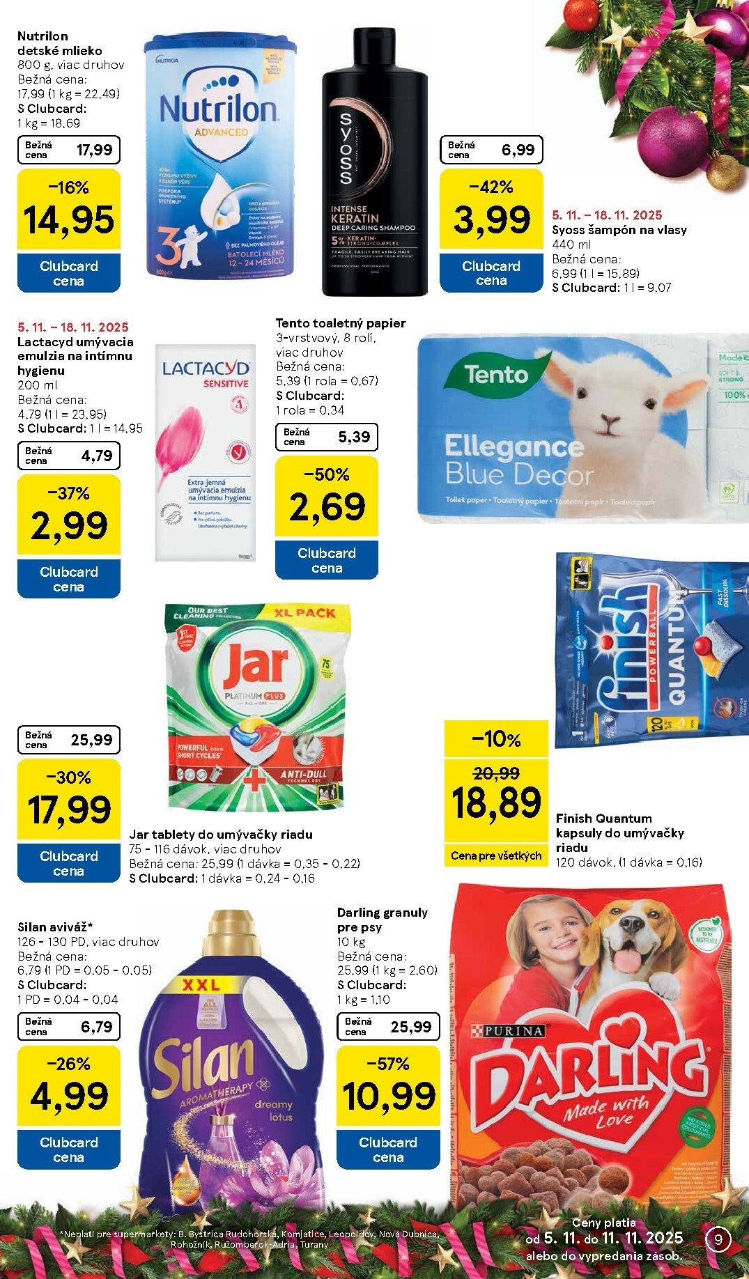 tesco - Leták Tesco supermarket platný od 05.11. do 11.11. - page: 9