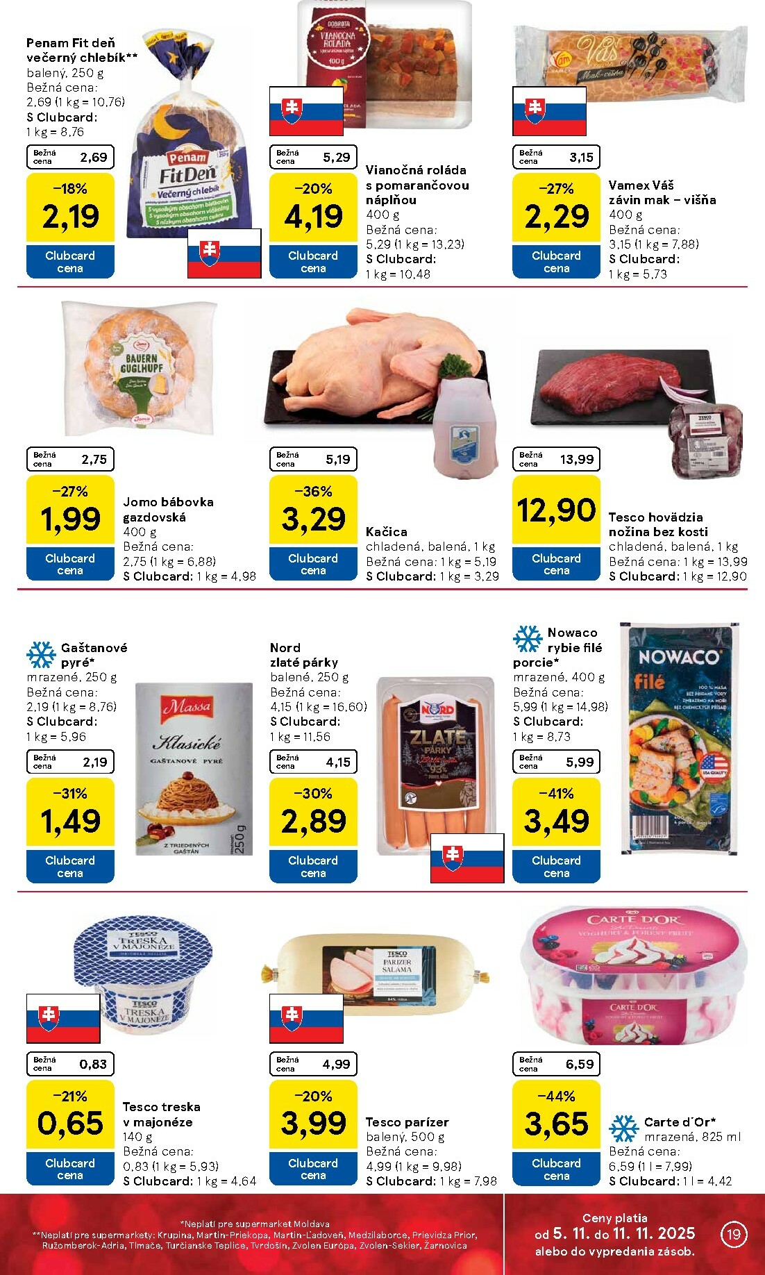tesco - Leták Tesco supermarket platný od 05.11. do 11.11. - page: 19
