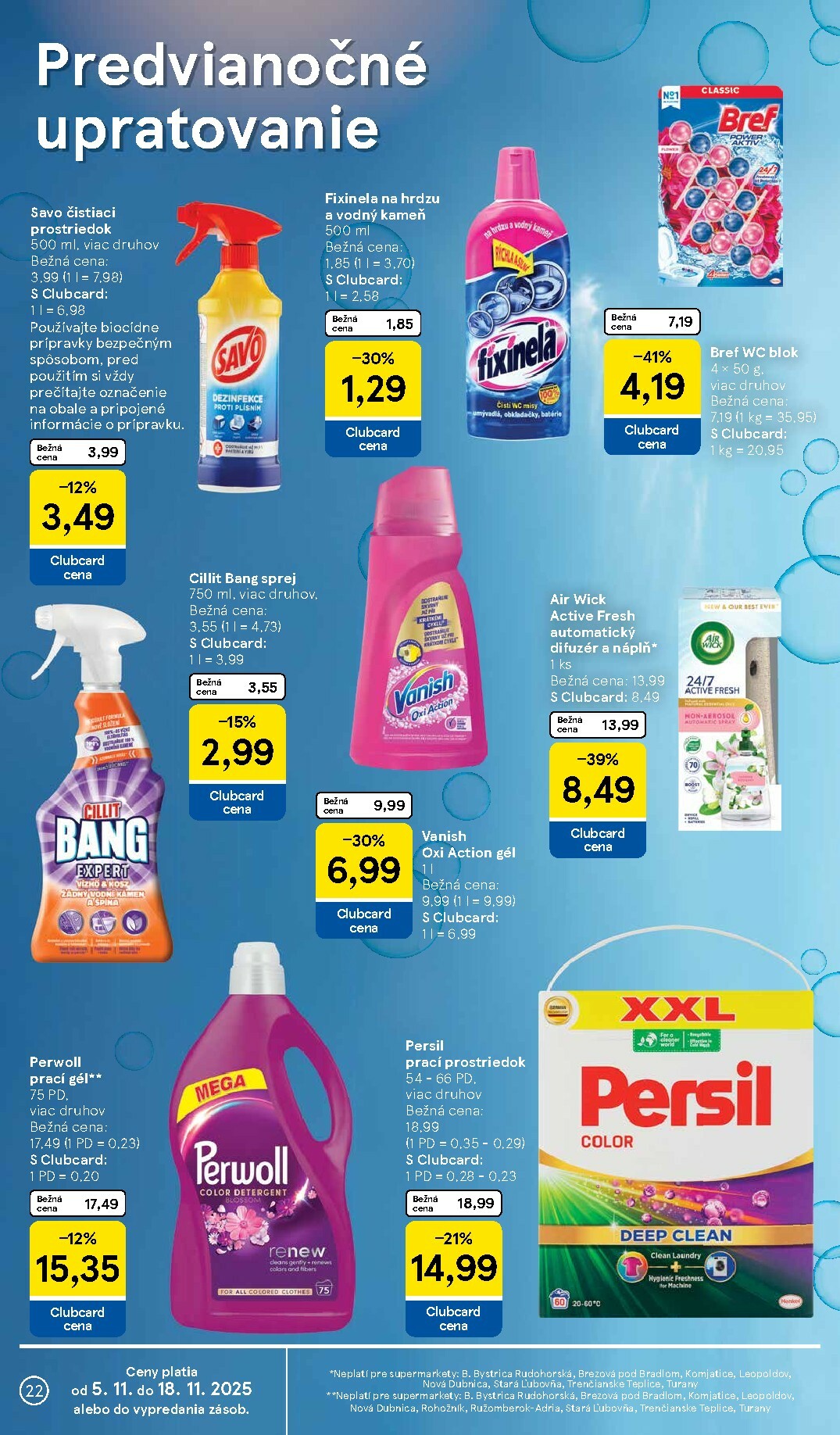 tesco - Leták Tesco supermarket platný od 05.11. do 11.11. - page: 22