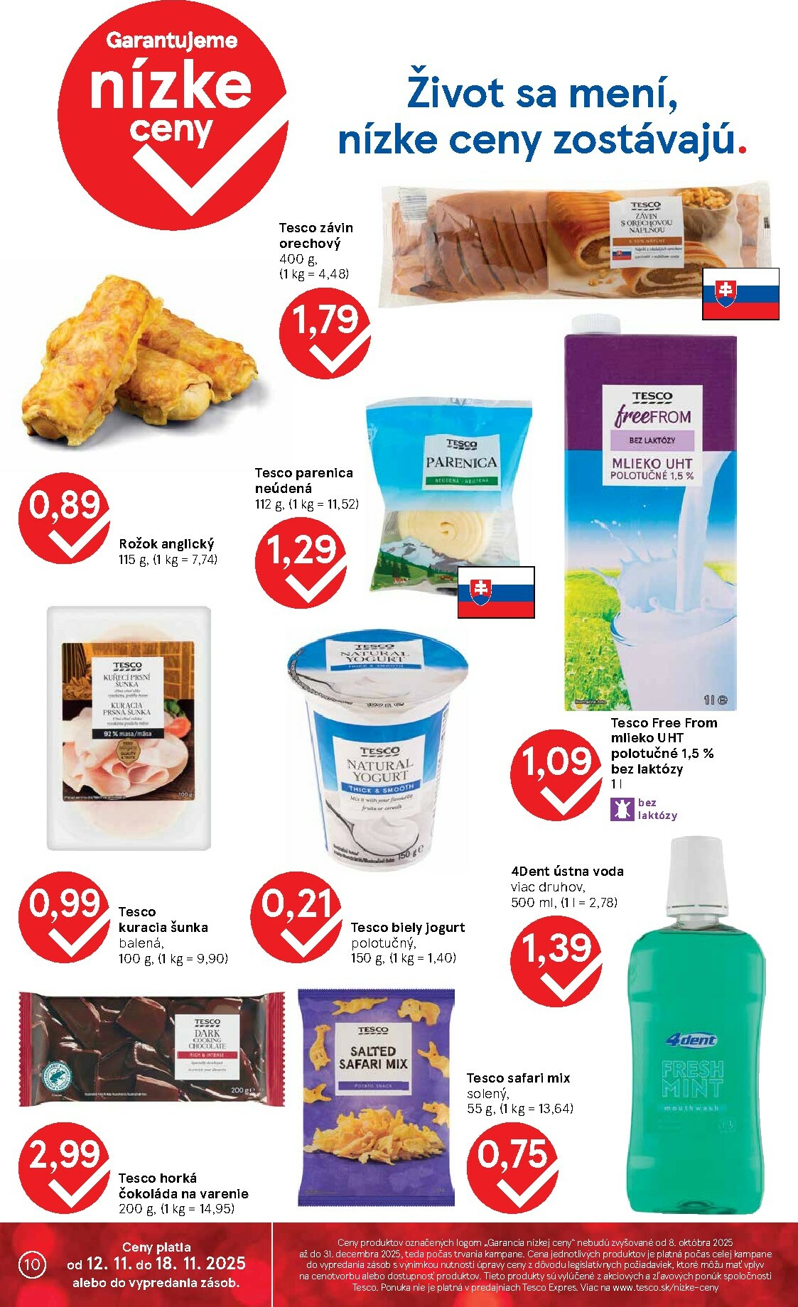 tesco - Leták Tesco platný od 12.11. do 18.11. - page: 10