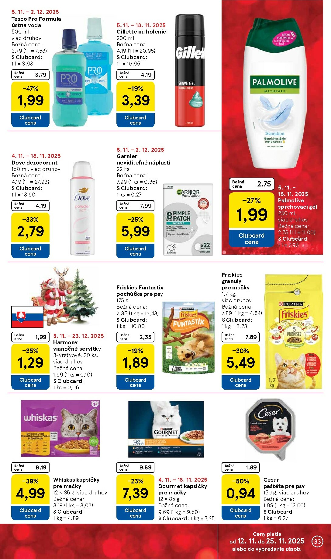 tesco - Leták Tesco platný od 12.11. do 18.11. - page: 33