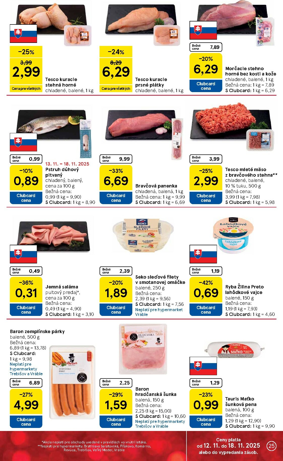 tesco - Leták Tesco platný od 12.11. do 18.11. - page: 25