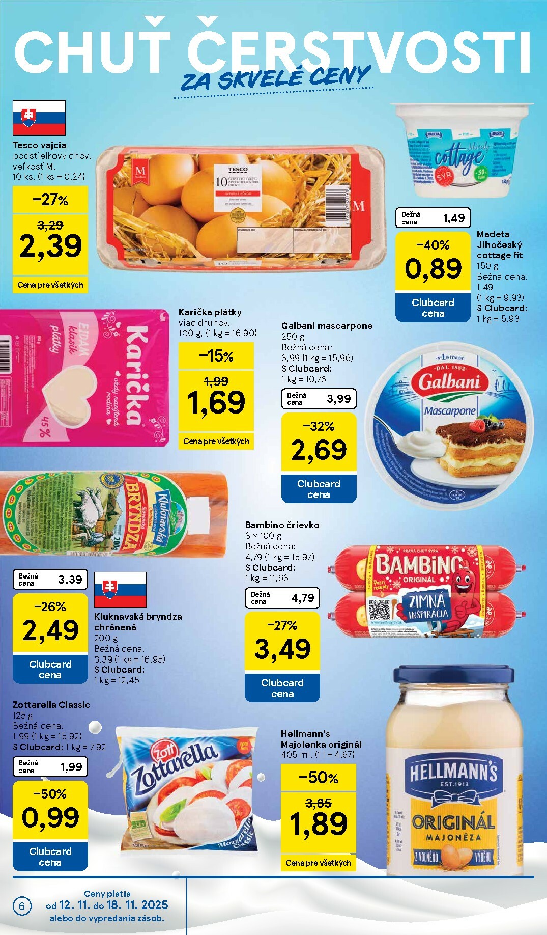 tesco - Leták Tesco platný od 12.11. do 18.11. - page: 6