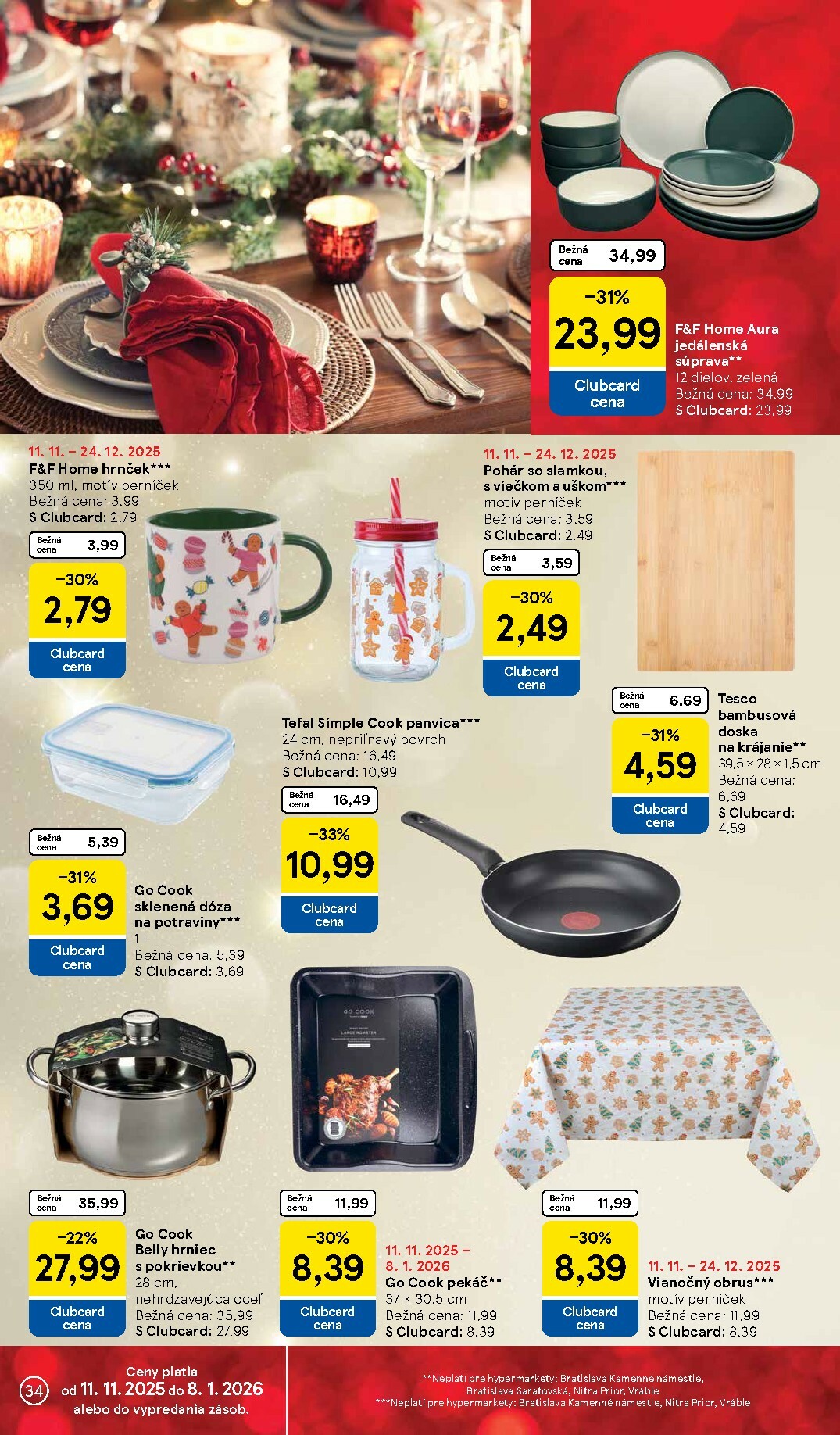 tesco - Leták Tesco platný od 12.11. do 18.11. - page: 34