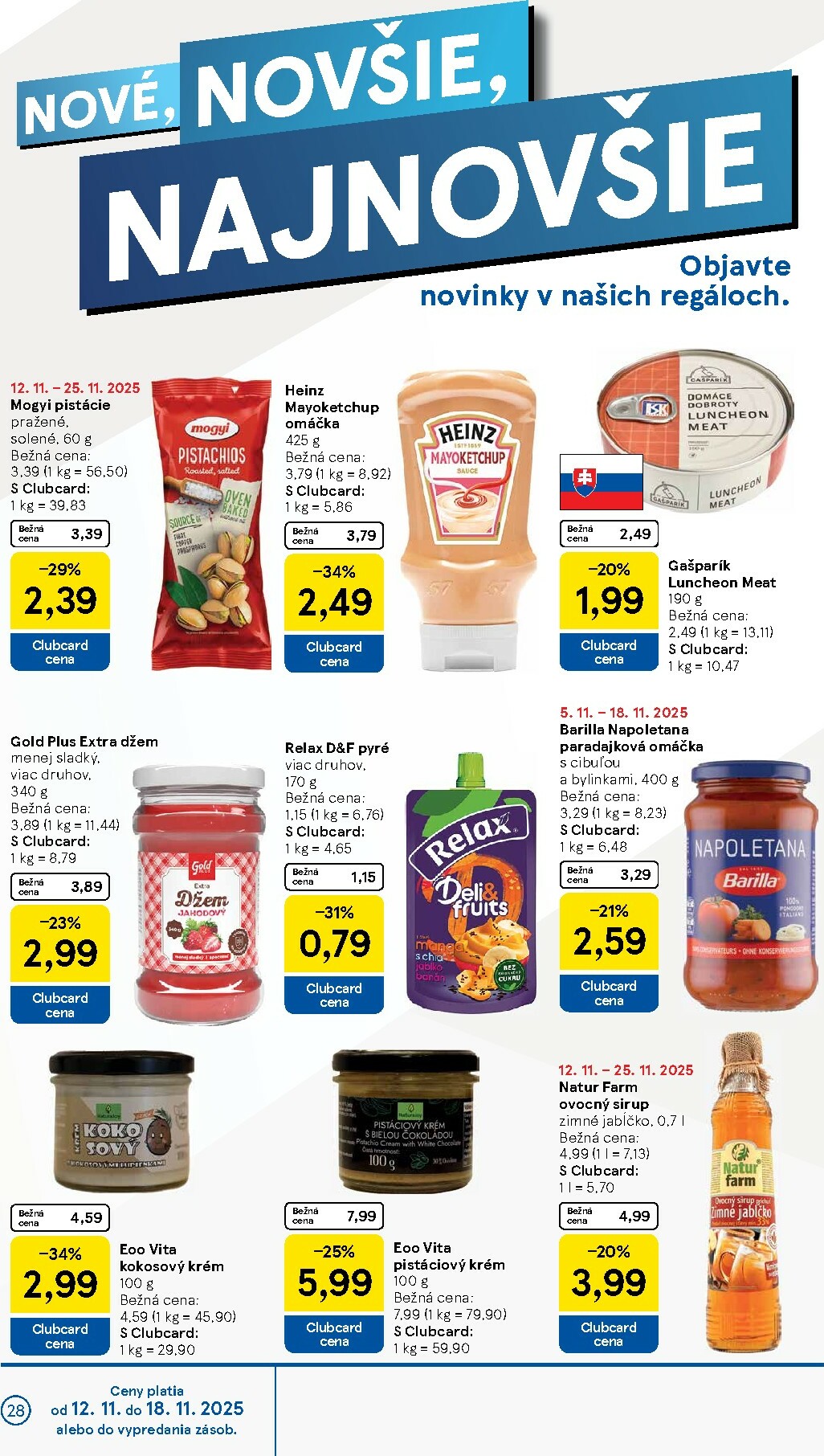 tesco - Leták Tesco platný od 12.11. do 18.11. - page: 28