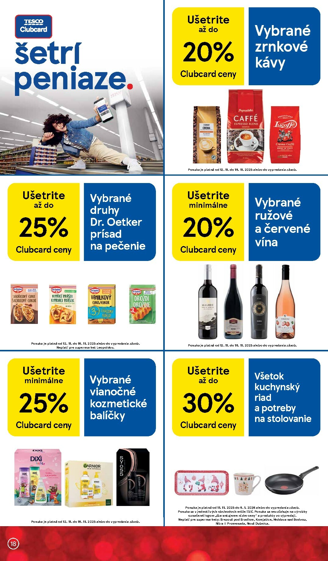 tesco - Leták Tesco supermarket platný od 12.11. do 18.11. - page: 18